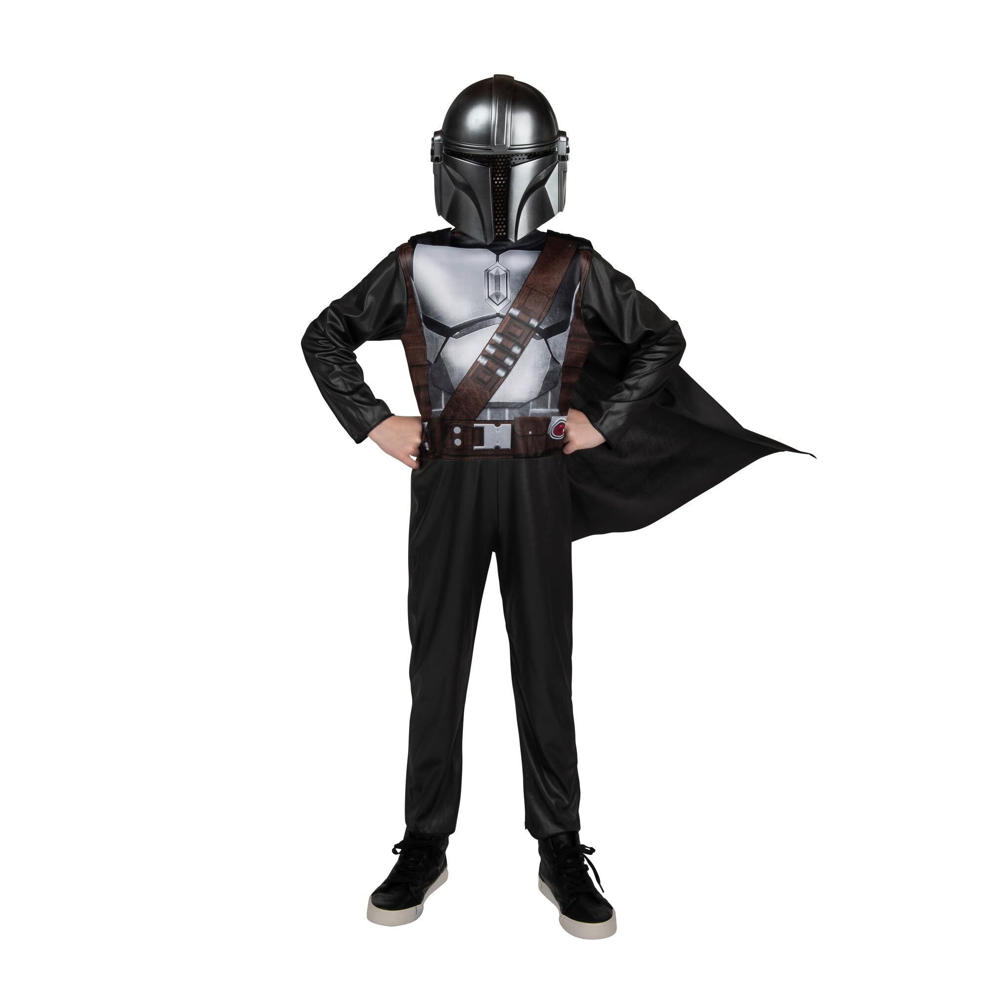 Foto 2 pulgar | Disfraz De Jazwares Star Wars The Mandalorian Youth Con Máscara - Venta Internacional.