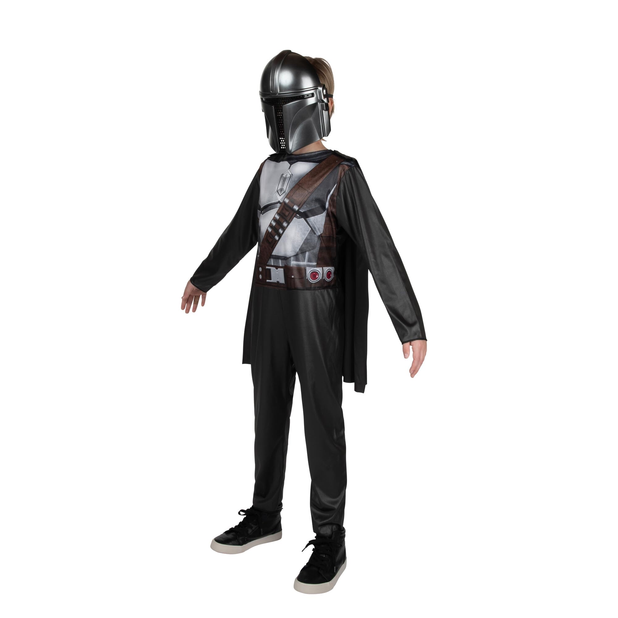 Foto 4 pulgar | Disfraz De Jazwares Star Wars The Mandalorian Youth Con Máscara - Venta Internacional.