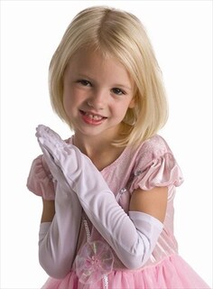 Foto 1 | Guantes Princess Little Adventures Blancos Para Niños Mayores De 3 Años - Venta Internacional.