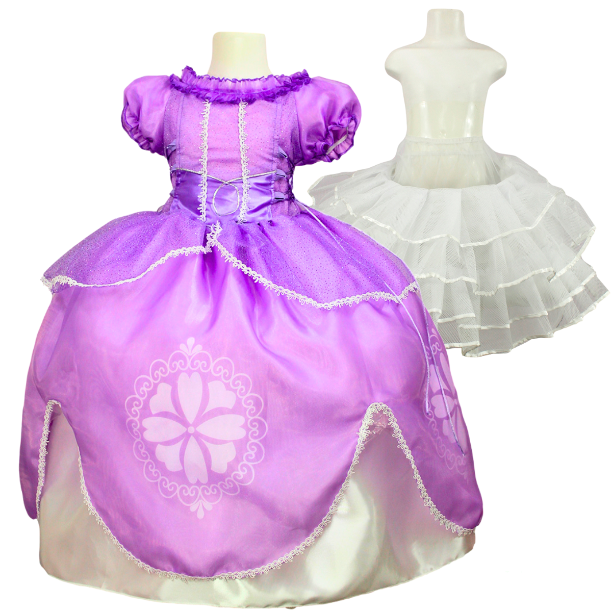 Foto 1 | Disfraz Princesa Sofia Vestido + Faldilla