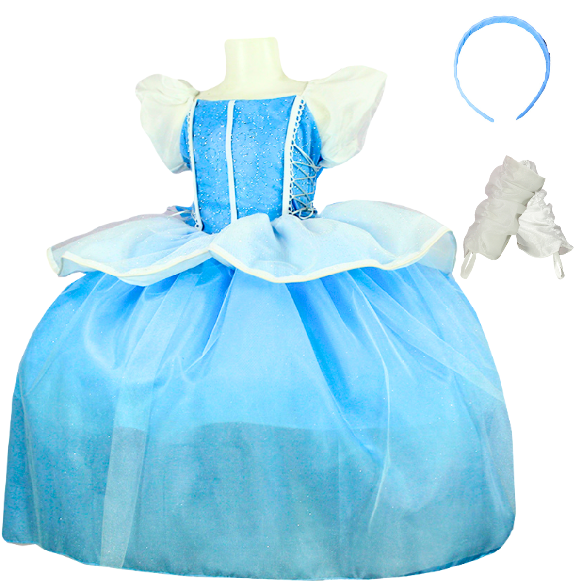 Foto 2 pulgar | Vestido Princesa Cenicienta