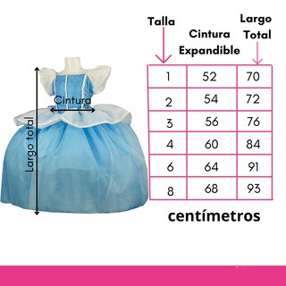 Foto 6 | Disfraz Princesa Cenicienta + Faldilla + Guantes