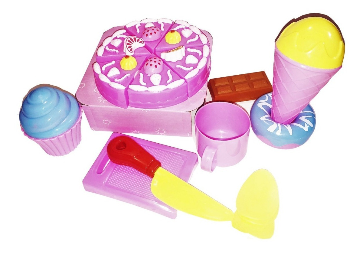 Foto 3 pulgar | Juego Canasta de Postres Educa color Rosa