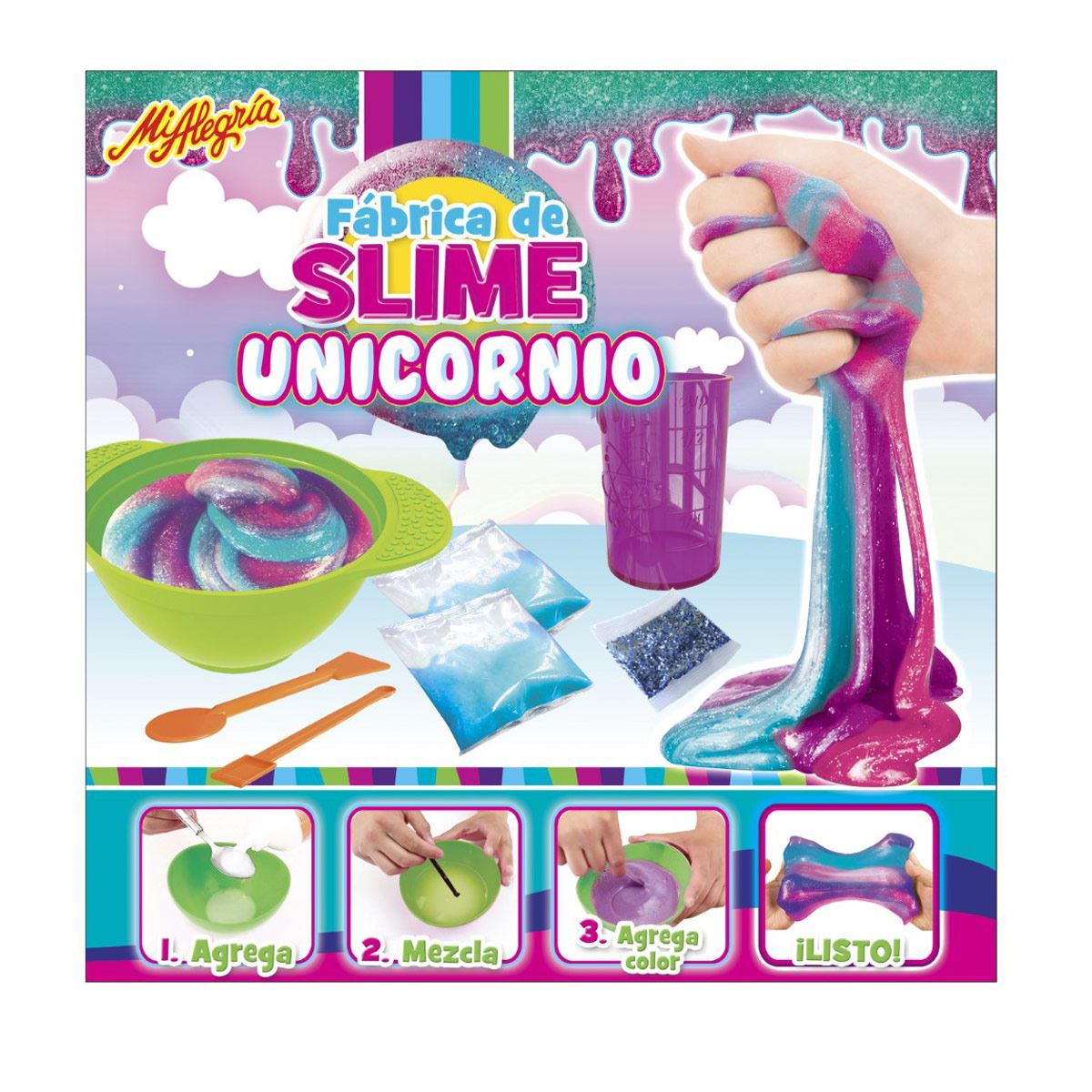 Foto 2 pulgar | Fábrica De Slime Unicornio