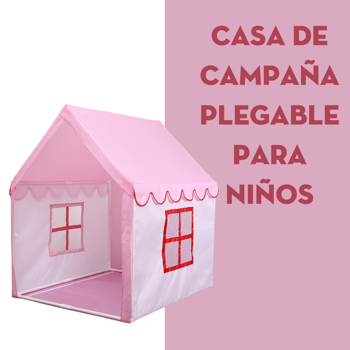 Foto 2 | Casa de Campaña Infantil Mima2 TEN001 color Rosa