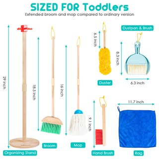 Foto 3 | Set de Limpieza Hellowood Kids Housekeeping 8 Piezas- Venta Internacional