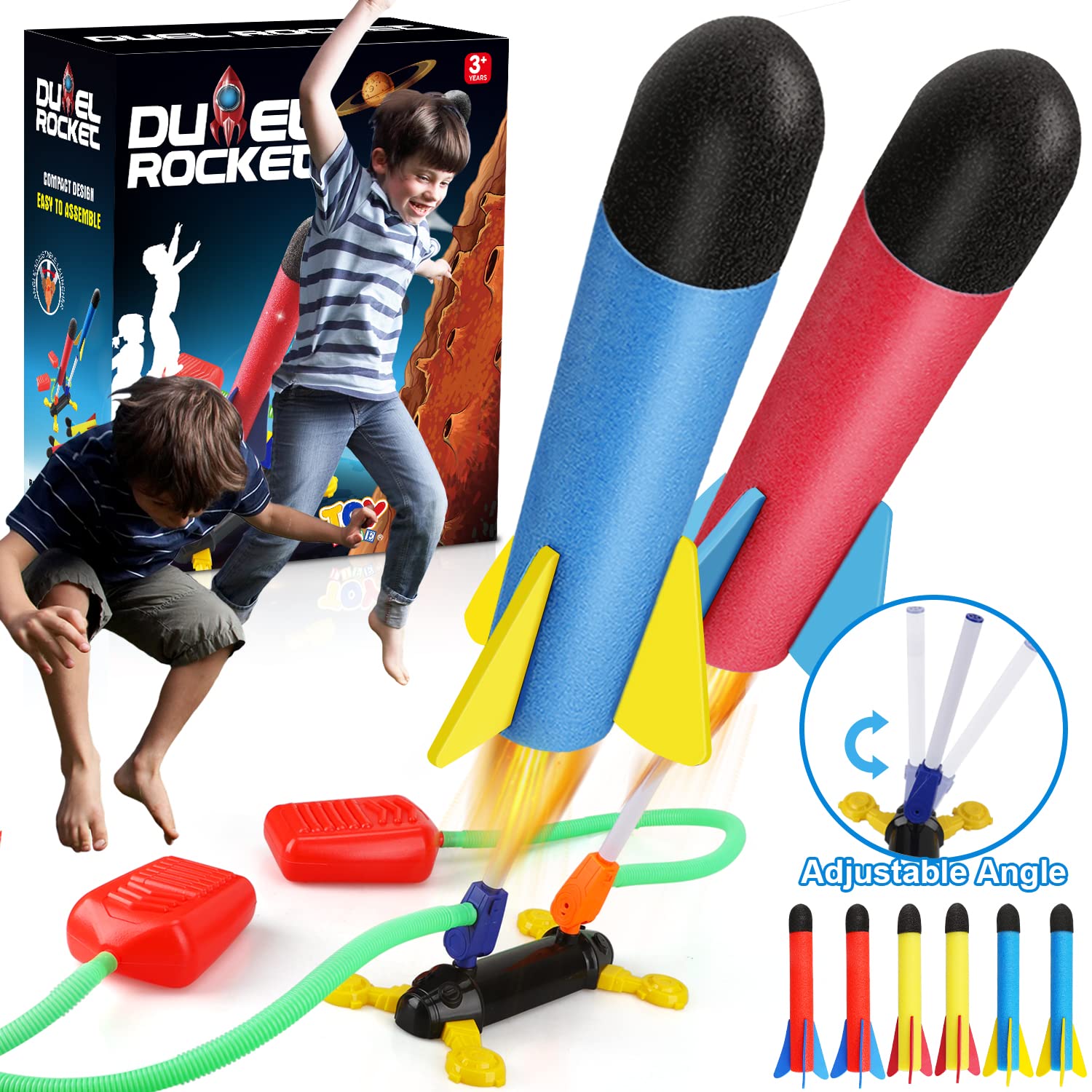 Foto 2 pulgar | Rocket Launcher Toy Life Toy Rocket Con 6 Cohetes De Espuma Para Niños De 4 A 8 Años - Venta Internacional.