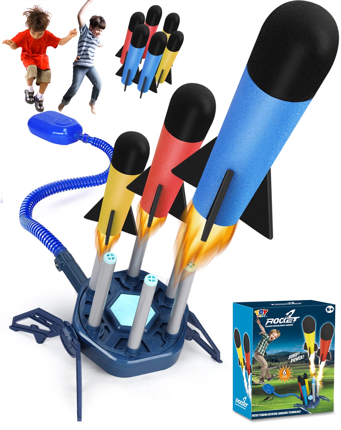 Foto 2 pulgar | Rocket Launcher Toy Life Toy Para Niños Con 6 Cohetes De Espuma - Venta Internacional.