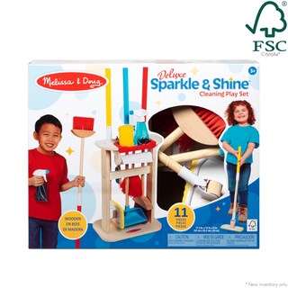 Foto 6 | Set De Juego De Limpieza Melissa & Doug Deluxe Sparkle & Shine - Venta Internacional.