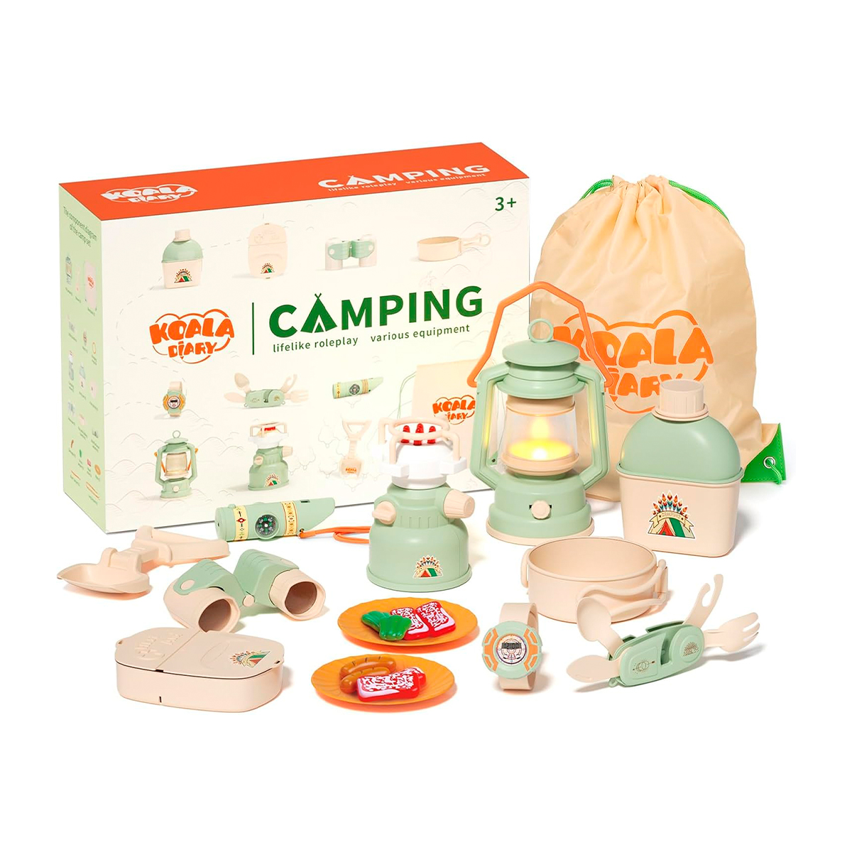 Foto 2 pulgar | Kit de Camping y Exploración Juguete Educativo para Estimular la Imaginación y Creatividad para Niños