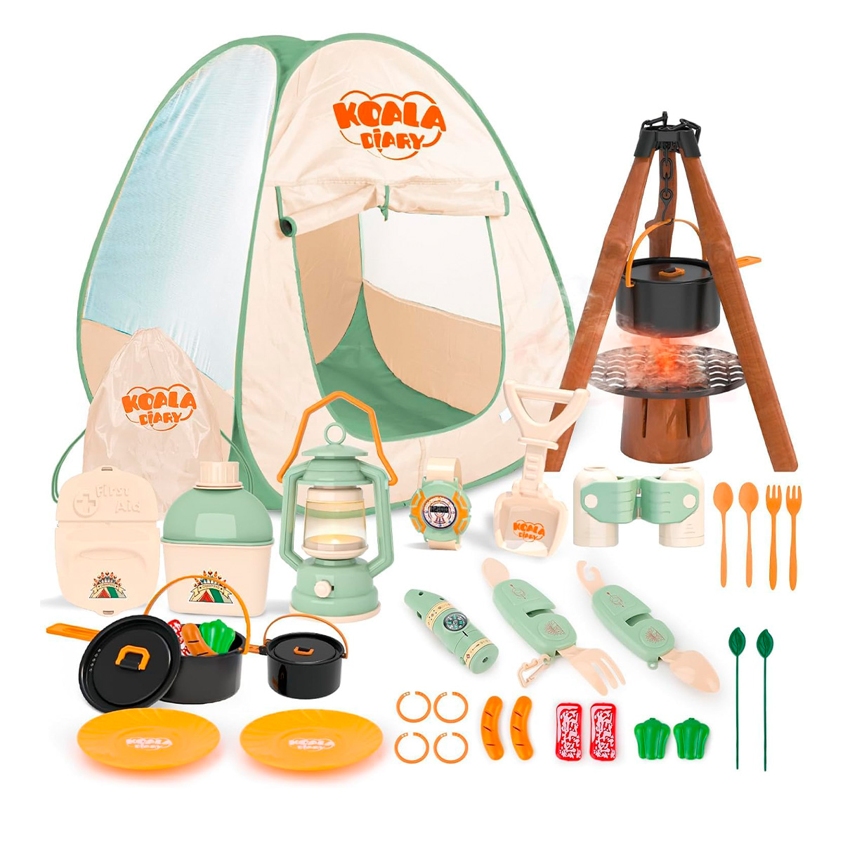 Foto 5 pulgar | Kit de Camping y Exploración Juguete Educativo para Estimular la Imaginación y Creatividad para Niños