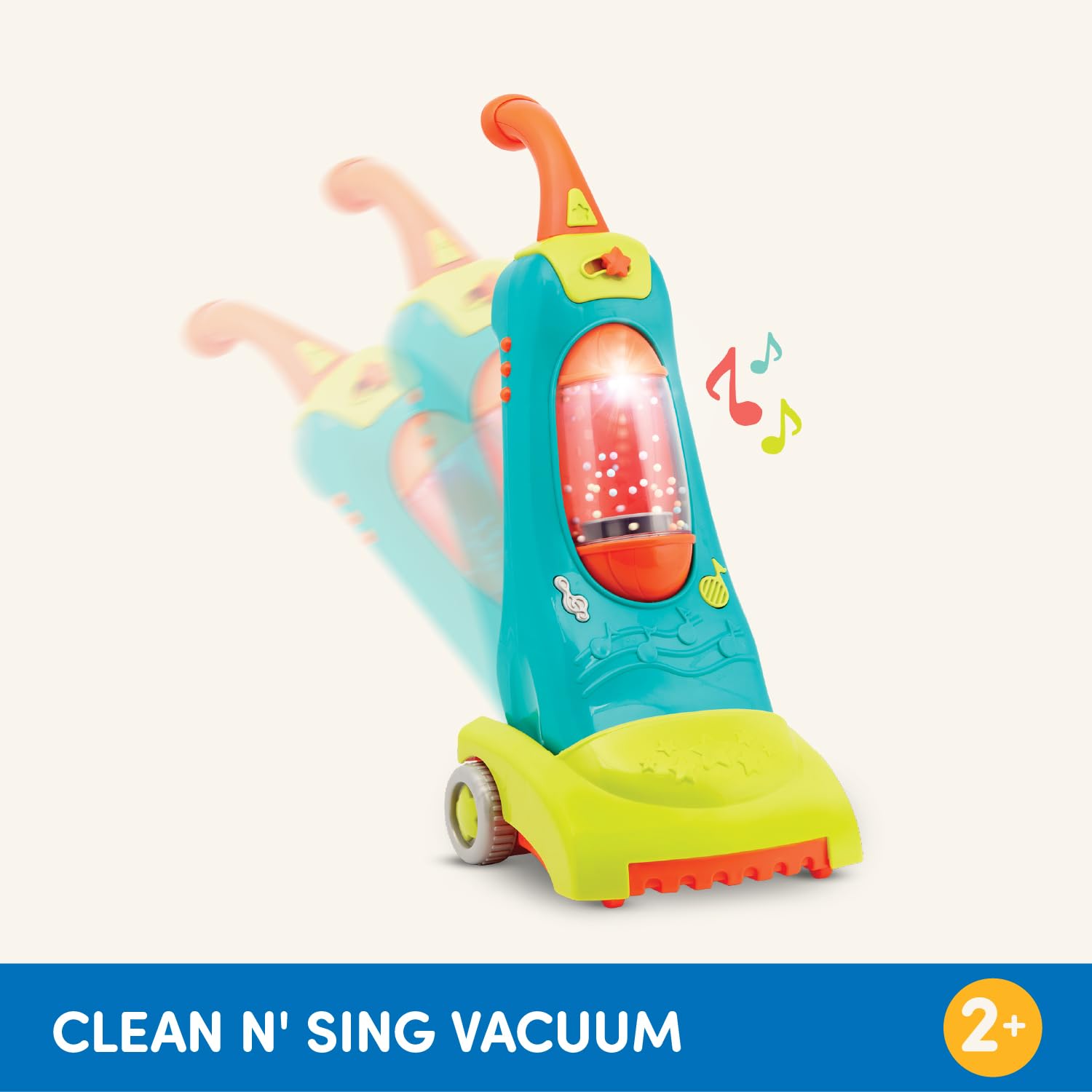 Foto 6 pulgar | Aspirador de Juguete Battat Clean N' Sing con Luces y Sonidos - Venta Internacional
