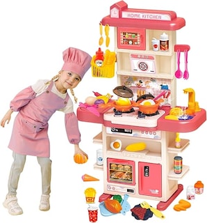 Foto 2 | Cocina de Juguete para Niños 43 Piezas Luz Y Sonido