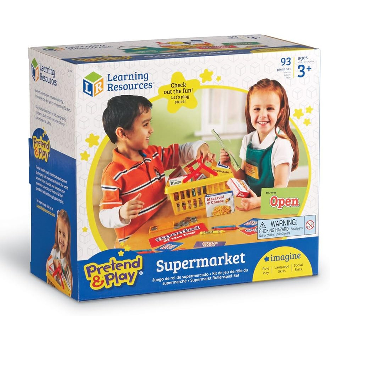 Foto 4 pulgar | Juego De Rol Supermercado Pretend & Play Learning Resources