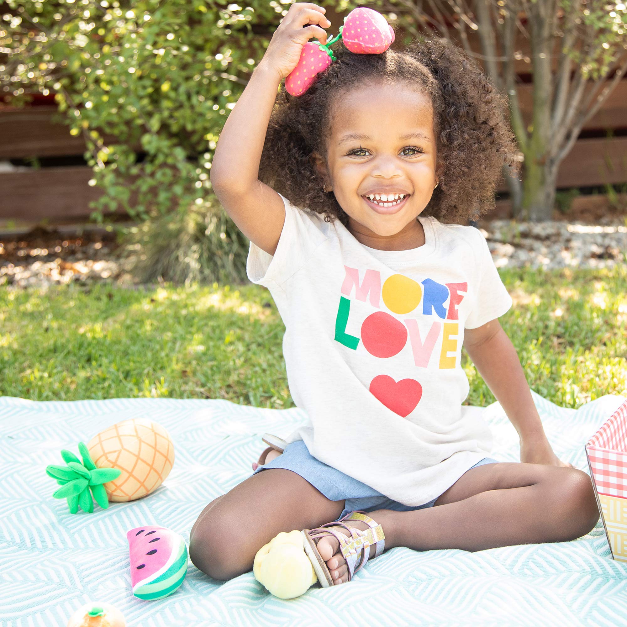 Foto 6 pulgar | Venta Internacional - Juego de Vanasta + 12 frutas de Felpa para Niños