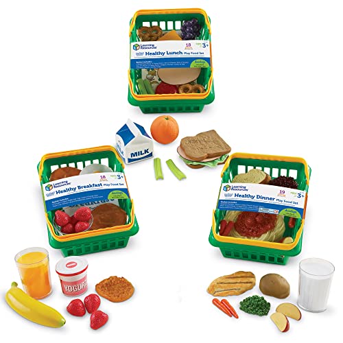 Foto 3 pulgar | Juego De Alimentos Saludables Pretend & Play De Toy Learning Resources (3+) - Venta Internacional.