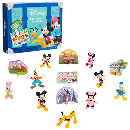 Foto 2 pulgar | Calendario de Cuenta Regresiva para Vacaciones Just Play Disney Junior Mickey - Venta Internacional