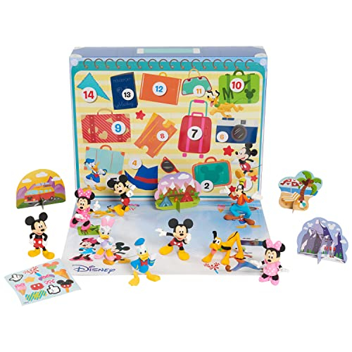 Foto 5 pulgar | Calendario de Cuenta Regresiva para Vacaciones Just Play Disney Junior Mickey - Venta Internacional
