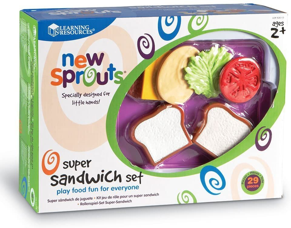 Foto 4 pulgar | Alimentos de Juguete New Sprouts Super Sandwich S - Venta Internacional