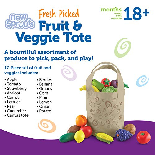 Foto 7 pulgar | Bolsa de Frutas y Verduras Toy Learning Resources -Venta Internacional