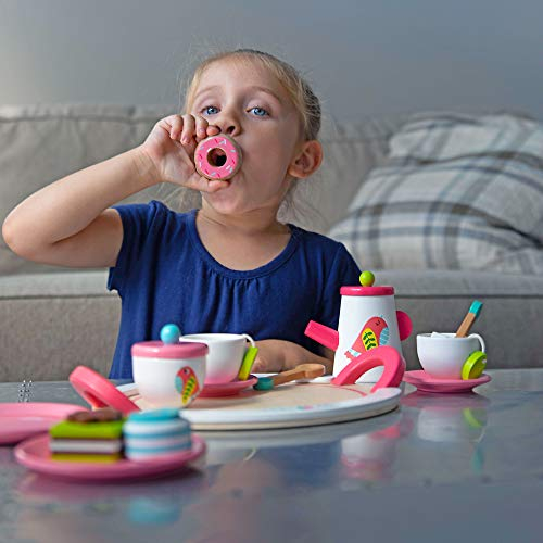 Foto 4 pulgar | Set de Té de Madera Tea Party Fat Brain Toys para Niños -Venta Internacional