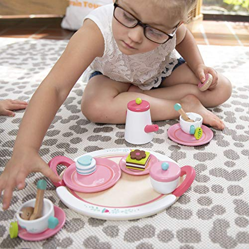 Foto 7 | Set de Té de Madera Tea Party Fat Brain Toys para Niños -Venta Internacional