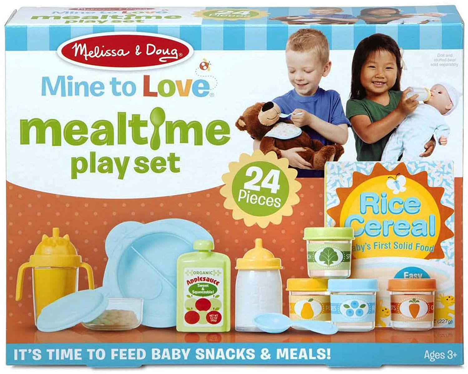 Set De Juego Para Muñecas Melissa & Doug Mealtime - Venta Internacional.