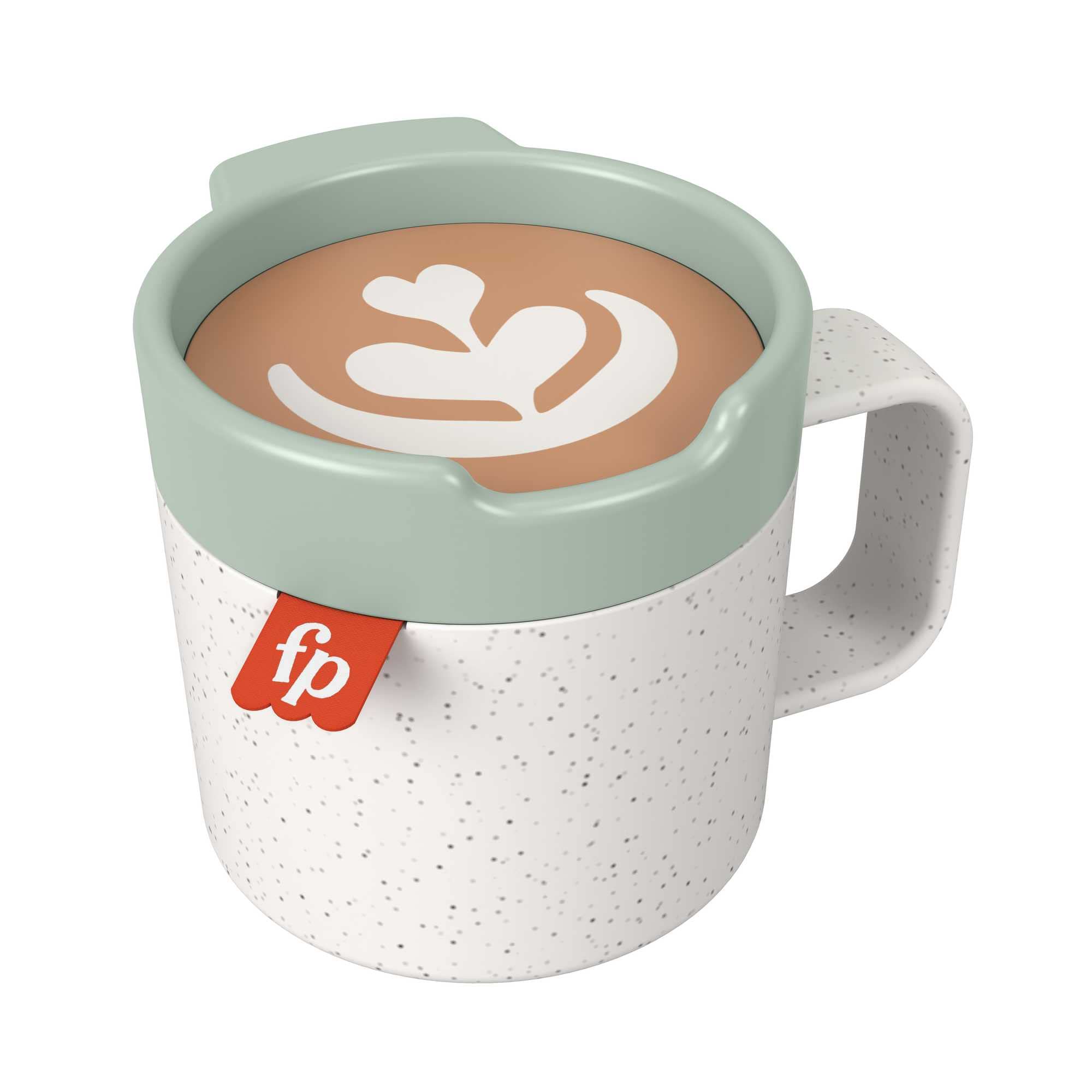 Sonajero Para Bebés Fisher-price A-latte, Taza De Café Con Leche, Más De 3 Meses - Venta Internacional.