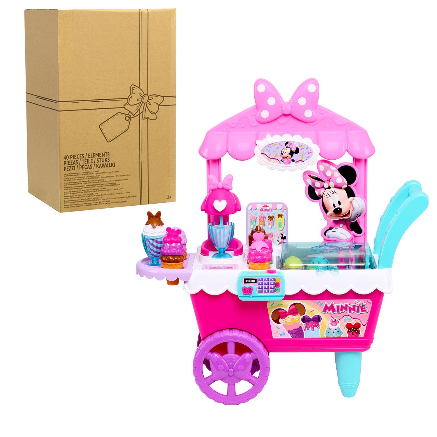 Carrito de Helados Disney Junior Minnie Mouse Sweets & Treats - Venta Internacional $1,823