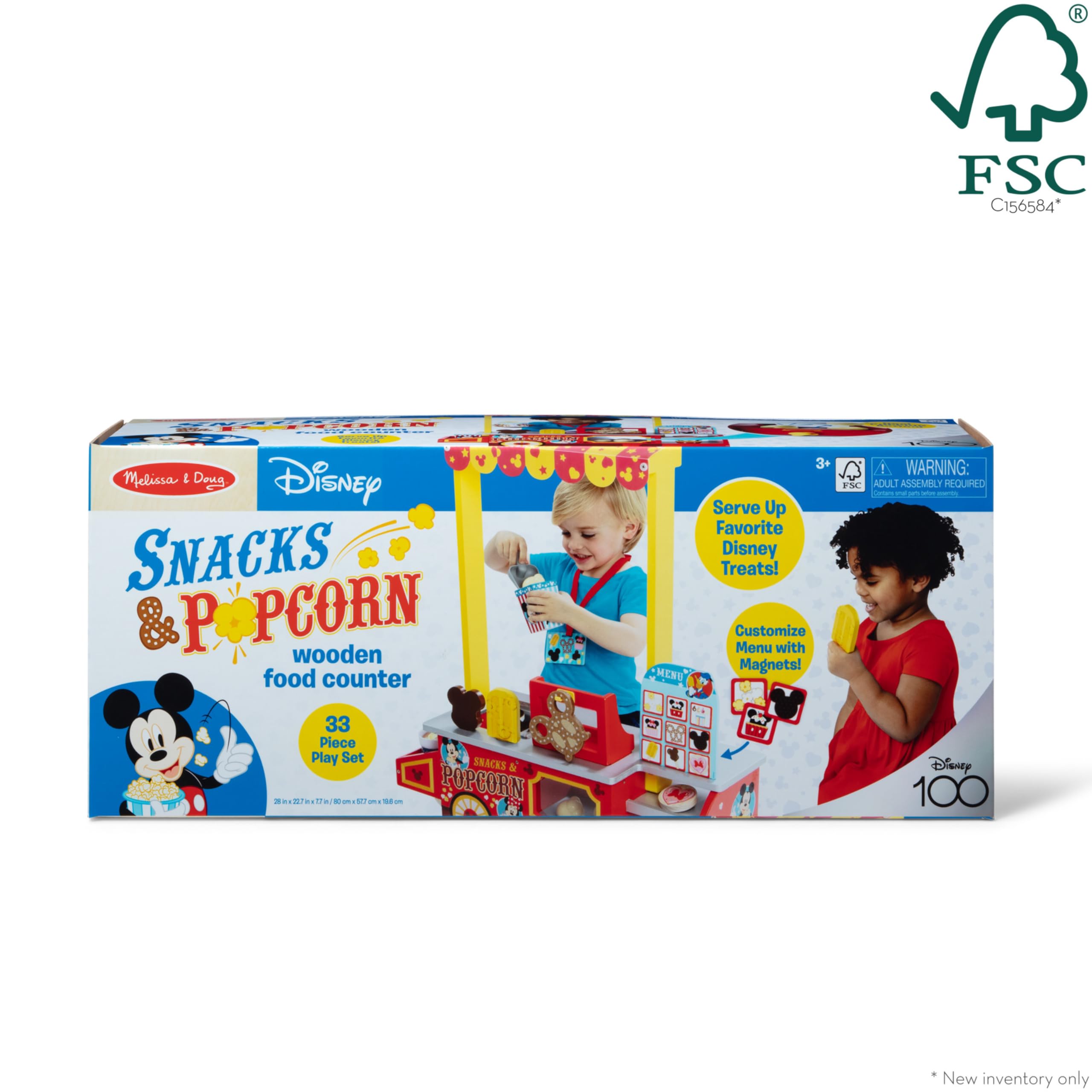 Foto 7 pulgar | Contador de Comida Pretend Play Melissa & Doug Disney 33 Piezas - Venta Internacional