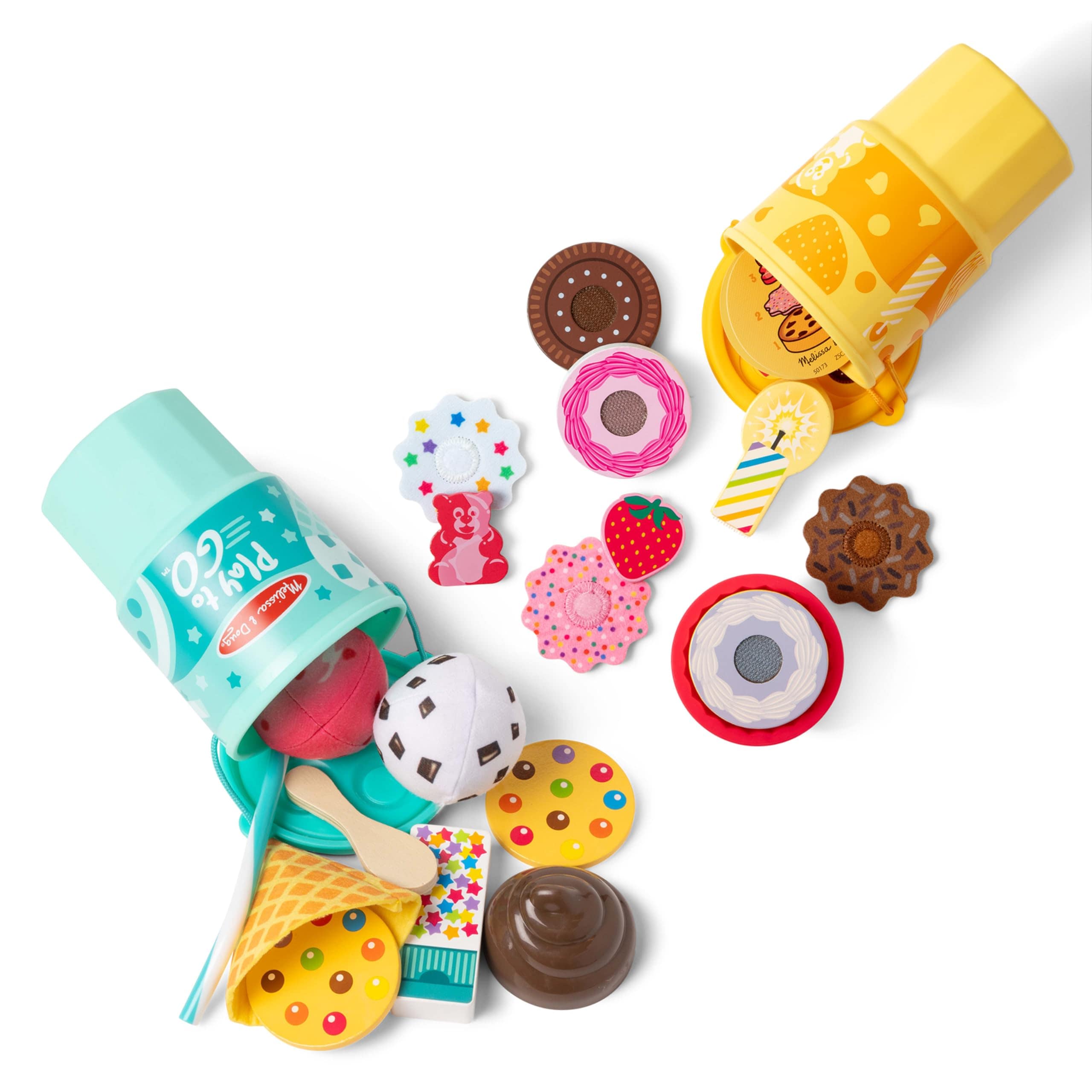 Set Play Food Melissa & Doug Play To Go Para Tartas Y Helados - Venta Internacional. $799