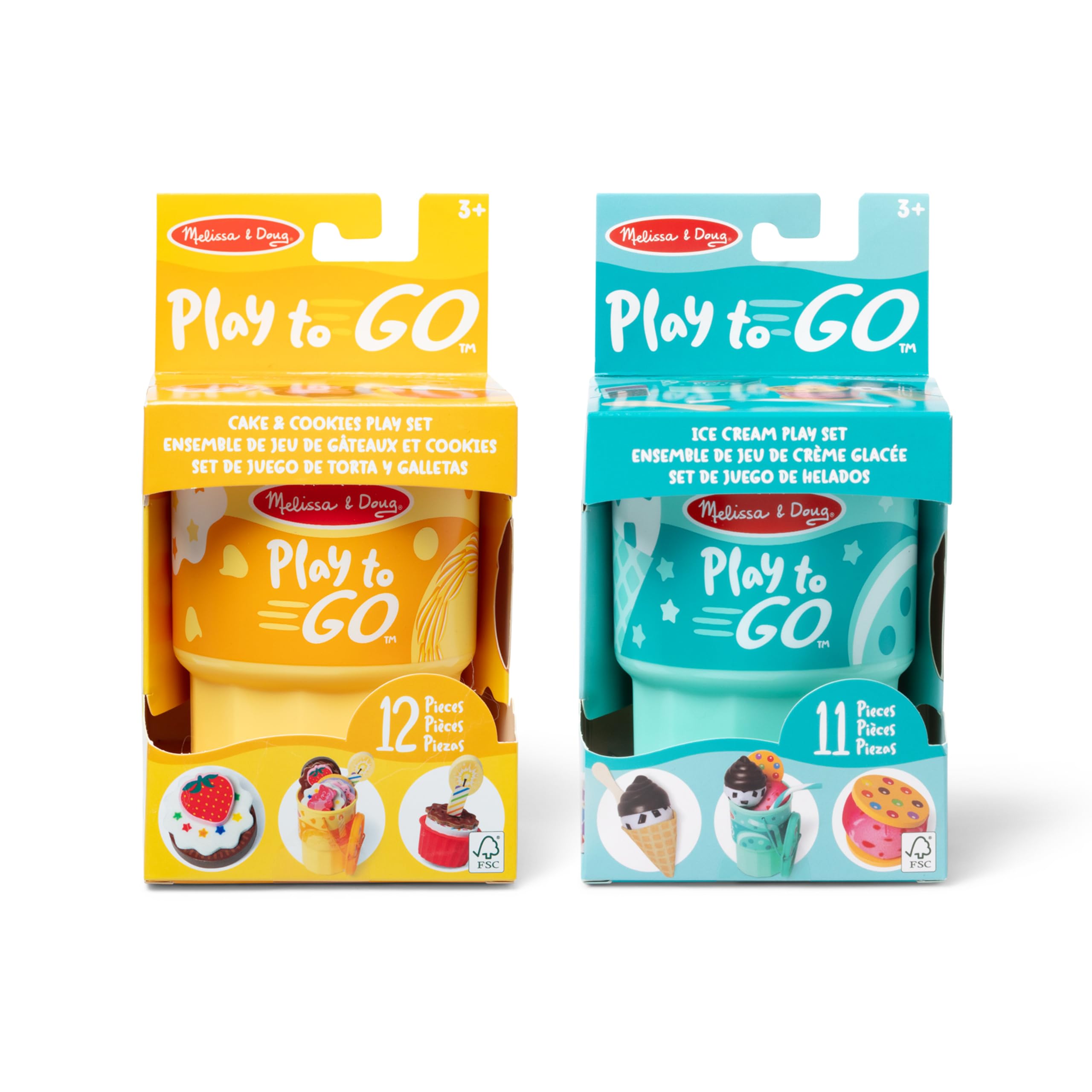 Foto 4 pulgar | Set Play Food Melissa & Doug Play To Go Para Tartas Y Helados - Venta Internacional.