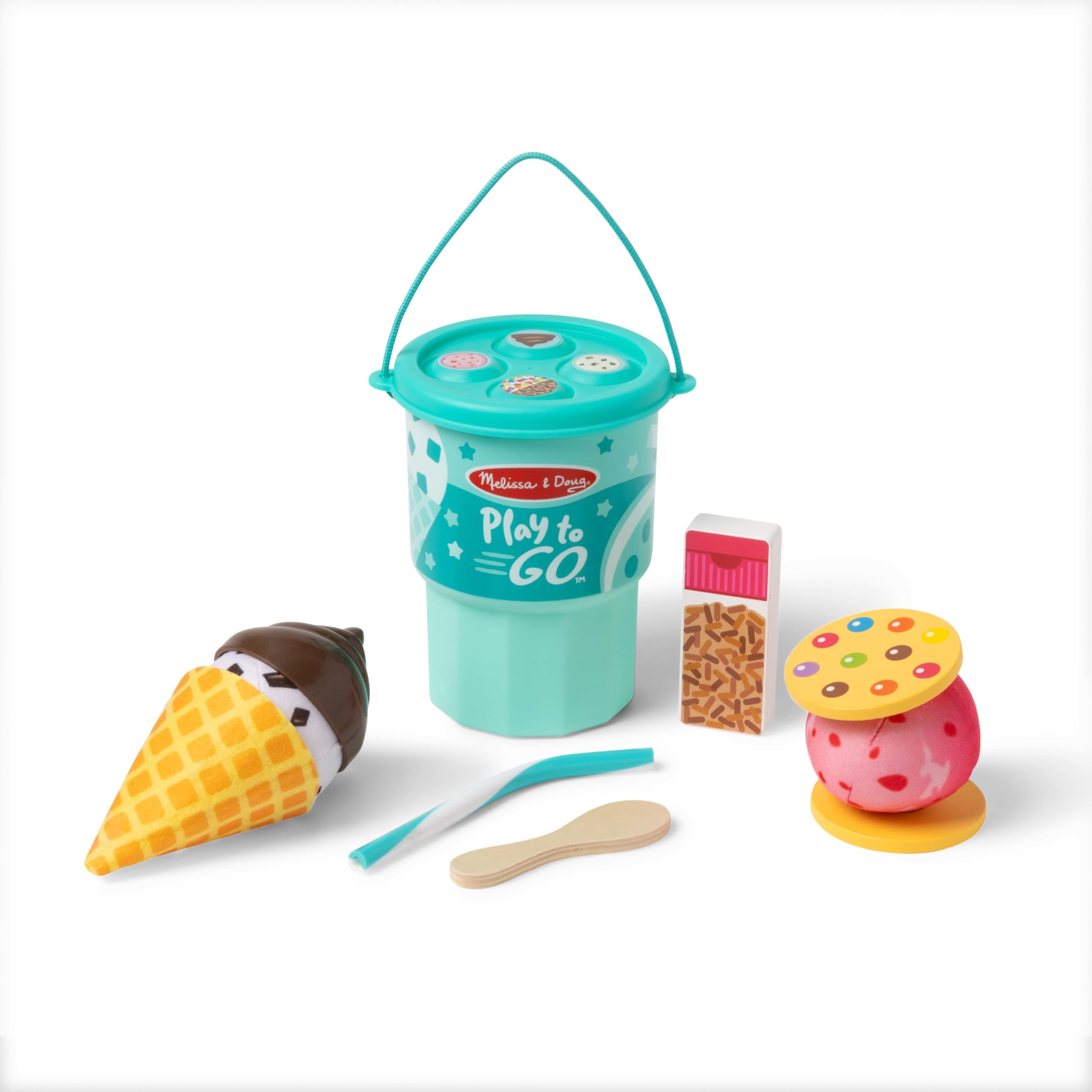 Foto 5 pulgar | Set Play Food Melissa & Doug Play To Go Para Tartas Y Helados - Venta Internacional.