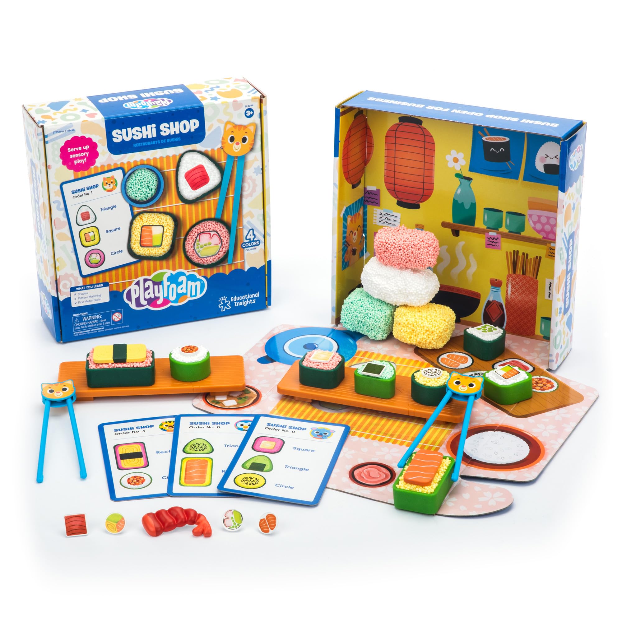 Foto 2 pulgar | Juguete Sensorial Educational Insights Playfoam  Sushi Shop Race - Venta Internacional.