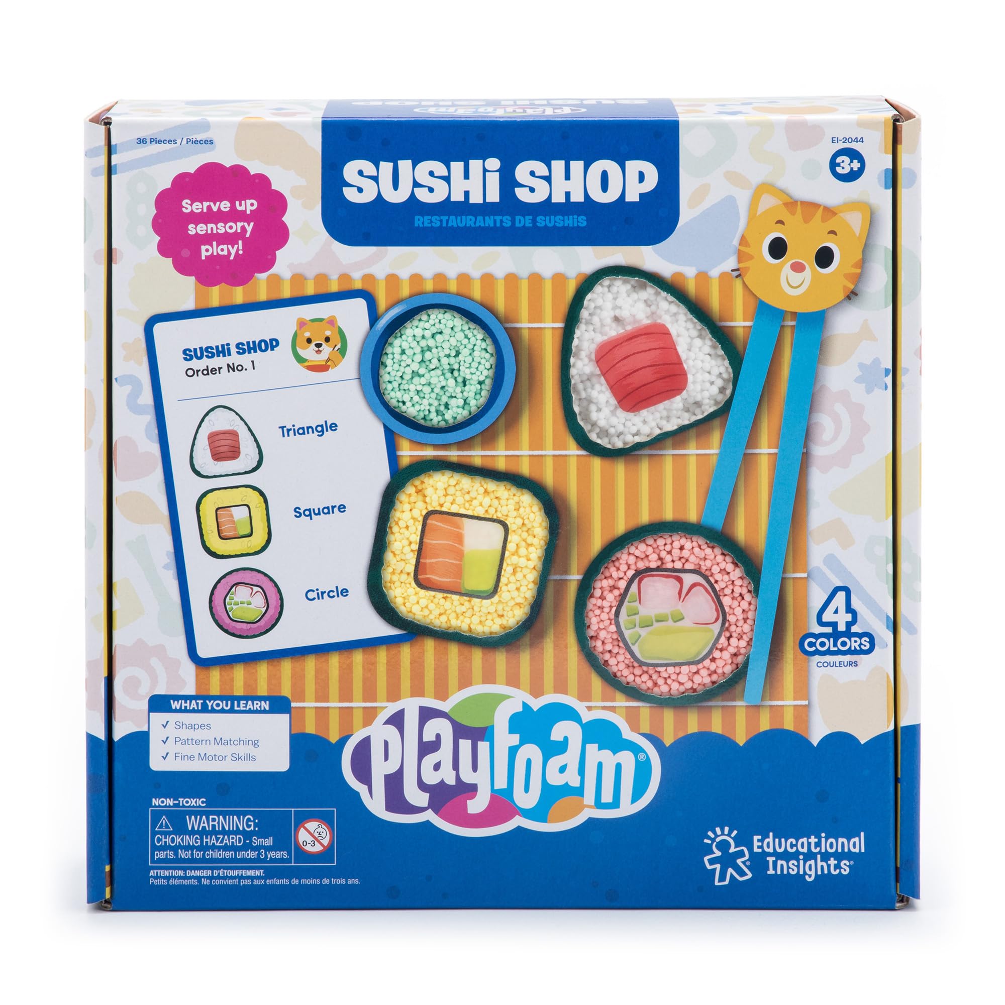 Foto 8 pulgar | Juguete Sensorial Educational Insights Playfoam  Sushi Shop Race - Venta Internacional.