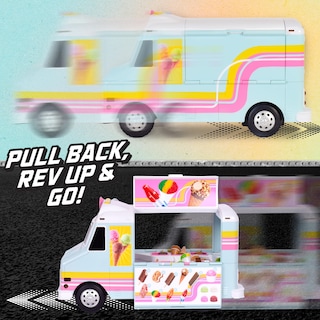 Foto 5 | Camión De Helados Sunny Days Maxx Action Con Luces De 12 Pulgadas - Venta Internacional.