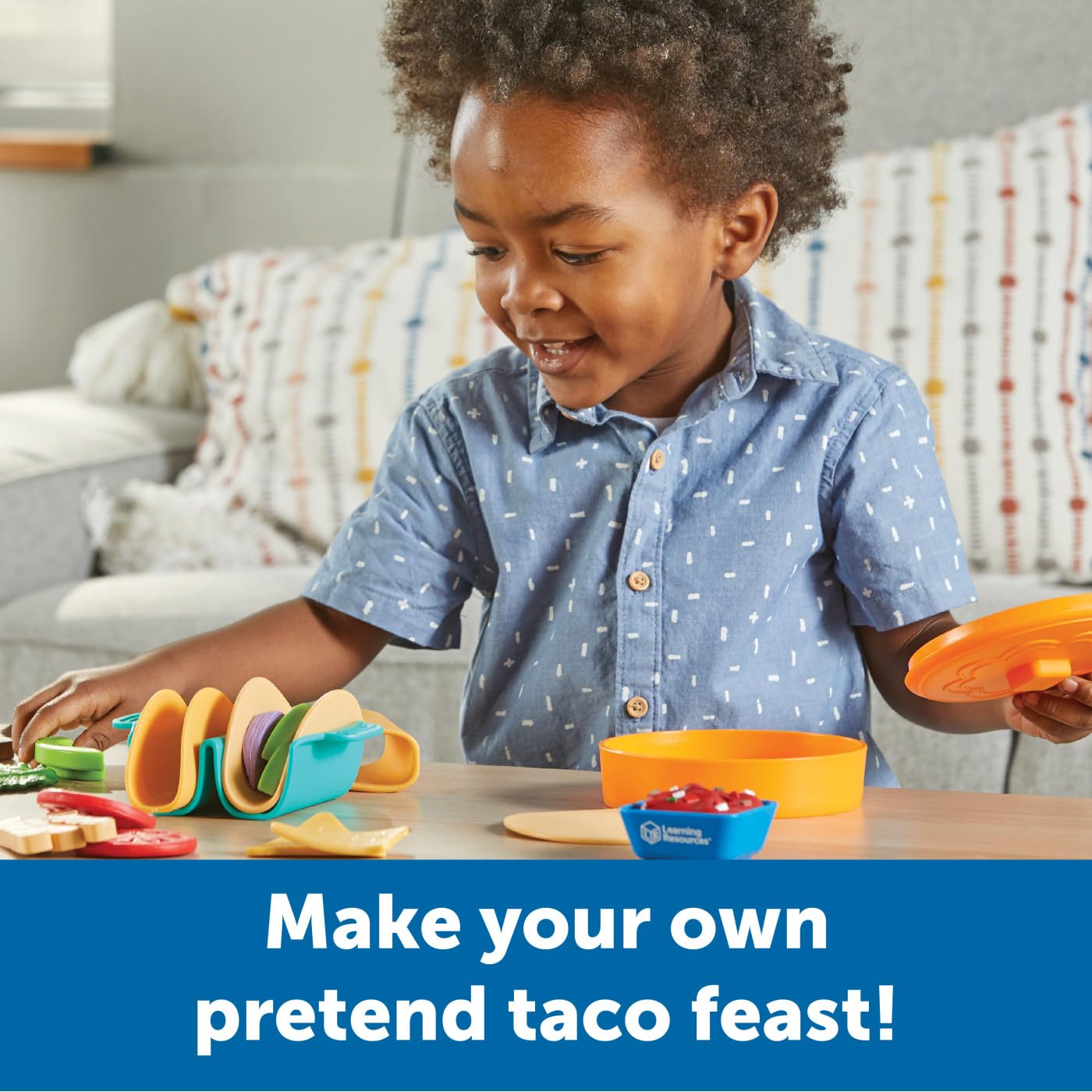 Foto 3 pulgar | Play Food Learning Resources New Sprouts Taco Night, 28 Piezas - Venta Internacional.