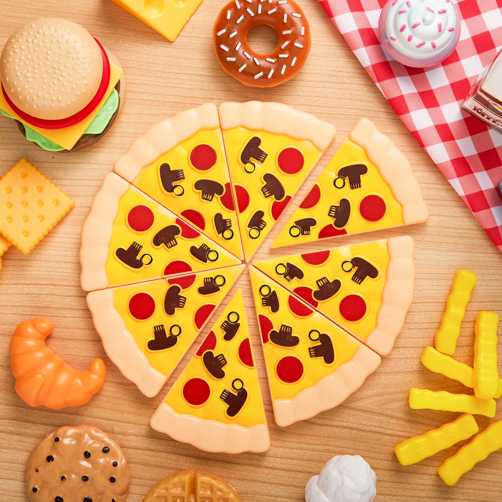 Foto 6 | Juego De Comida Joyin, 135 Piezas, Para Niños, Juegos De Simulación - Venta Internacional.