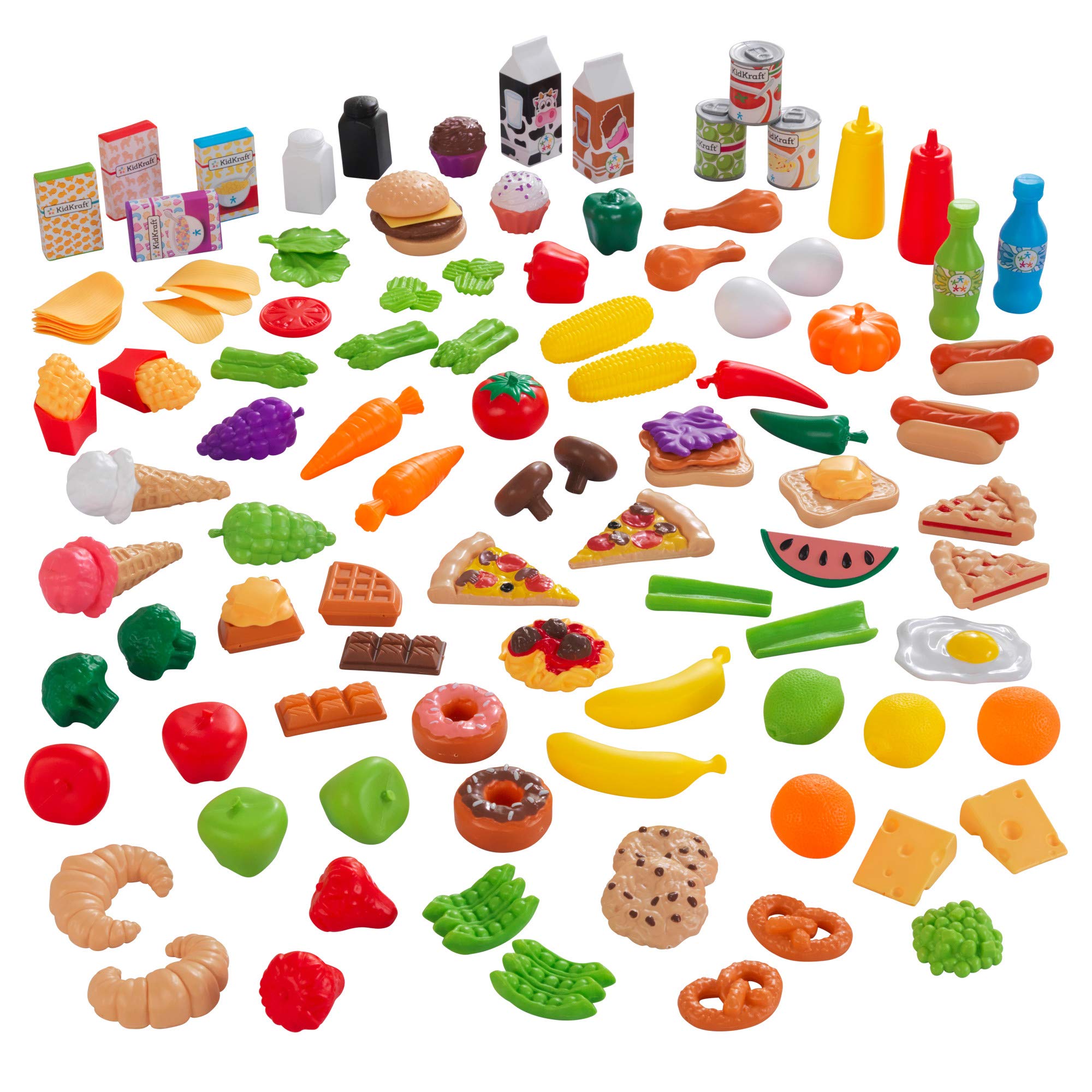 Foto 2 pulgar | Set De Comida Pretend Play Kidkraft Deluxe Tasty Treats, 115 Unidades - Venta Internacional.