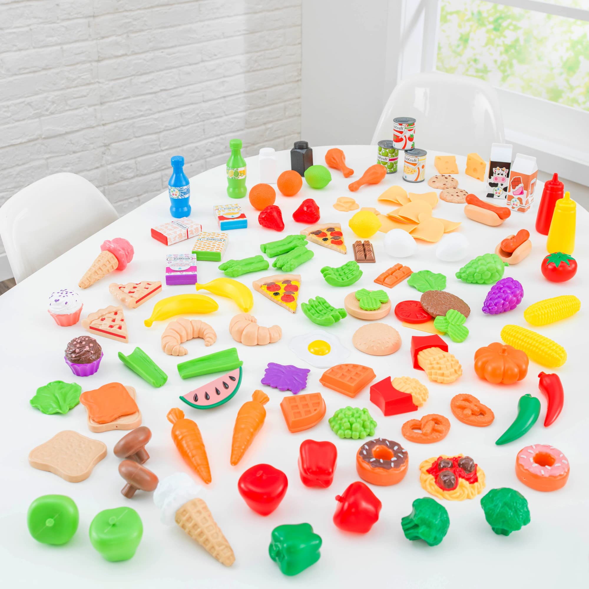 Foto 4 pulgar | Set De Comida Pretend Play Kidkraft Deluxe Tasty Treats, 115 Unidades - Venta Internacional.