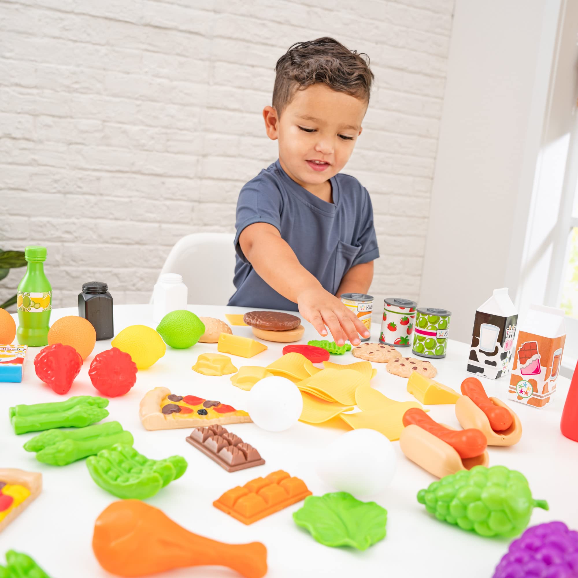 Foto 5 pulgar | Set De Comida Pretend Play Kidkraft Deluxe Tasty Treats, 115 Unidades - Venta Internacional.