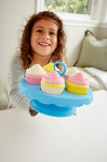 Foto 3 | Juego De Magdalenas Green Toys, 16 Piezas, Juego De Simulación Para Niños, Habilidades Motoras - Venta Internacional.