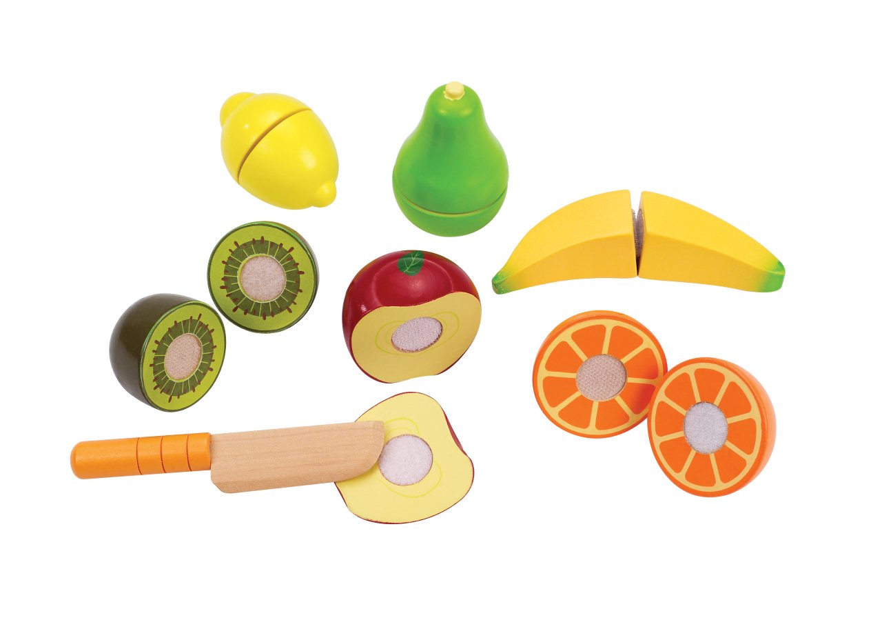 Foto 2 | Juego De Comida Kitchen Play Hape, Madera De Fruta Fresca, Más De 3 Años - Venta Internacional.