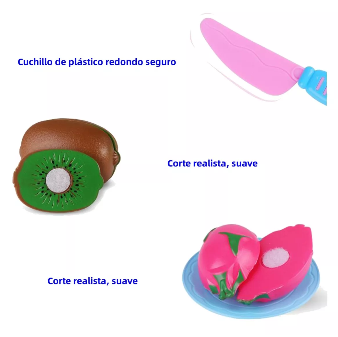 Foto 5 pulgar | Set de Juguete Canasto de Alimentos 48 Piezas