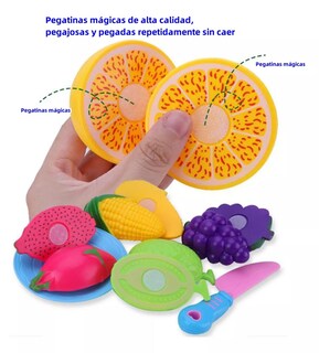 Foto 5 | Set de Juguete Canasto de Alimentos 48 Piezas