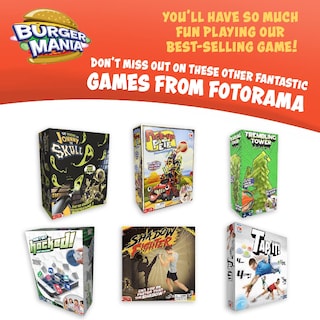 Foto 6 | Juego Fotorama Burger Mania Sizzling Build-a-burger Desde Hace Más De 6 Años - Venta Internacional.