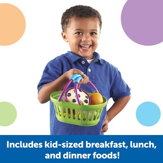 Foto 2 | Cesta De Alimentos Saludables New Sprouts De Toy Learning Resources, 37 Unidades - Venta Internacional.
