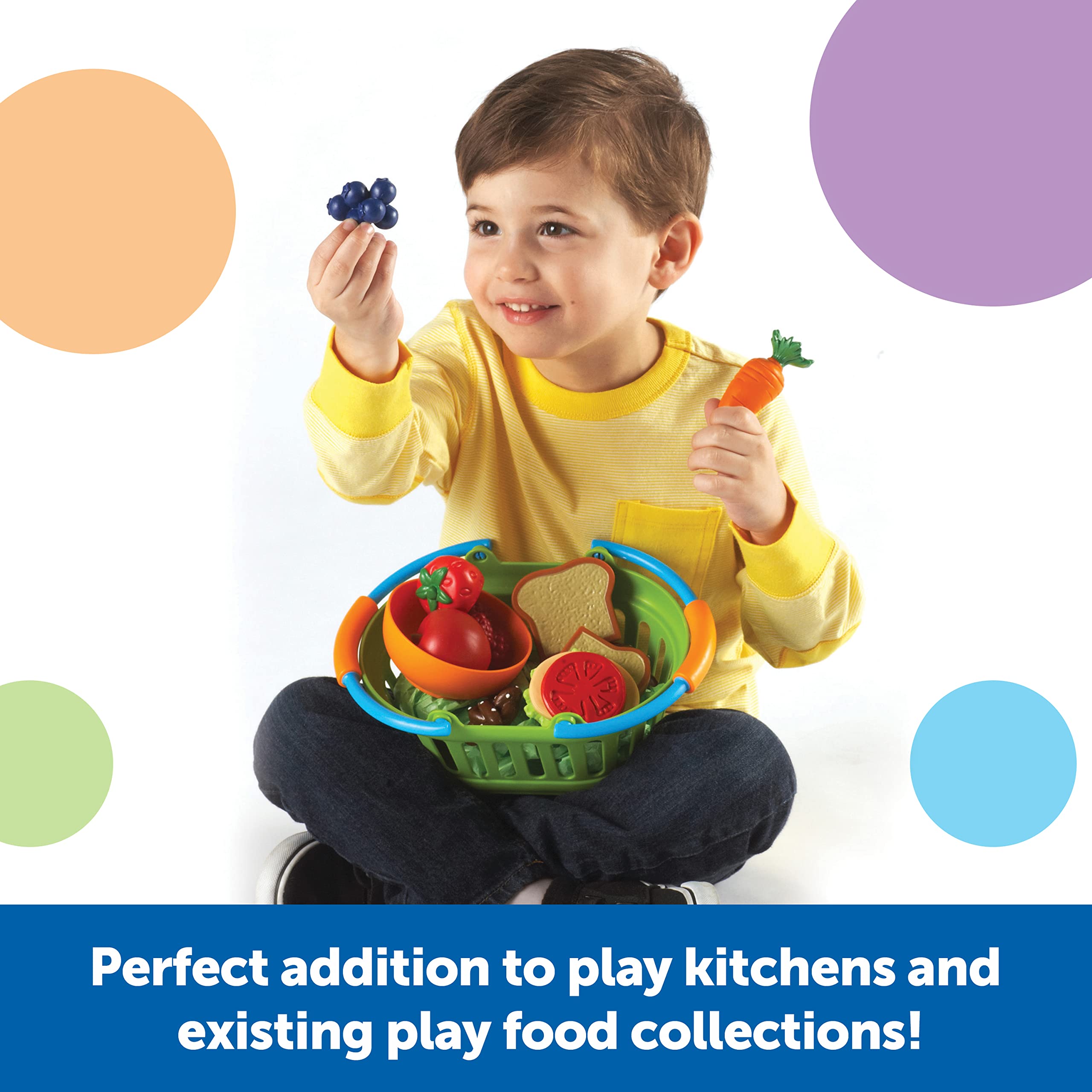 Foto 5 pulgar | Cesta De Alimentos Saludables New Sprouts De Toy Learning Resources, 37 Unidades - Venta Internacional.