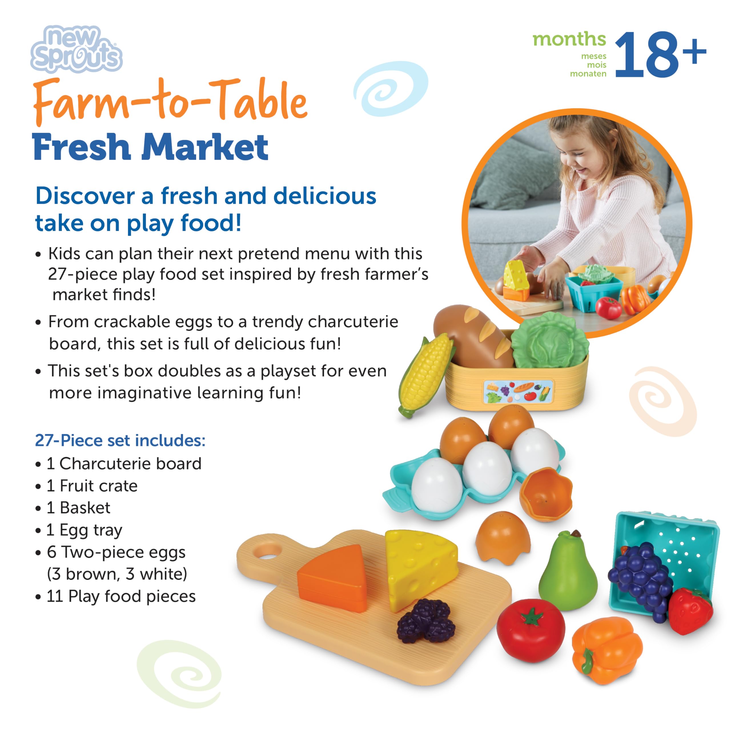 Foto 6 | Play Food Learning Resources New Sprouts Farm-to-table - Venta Internacional.