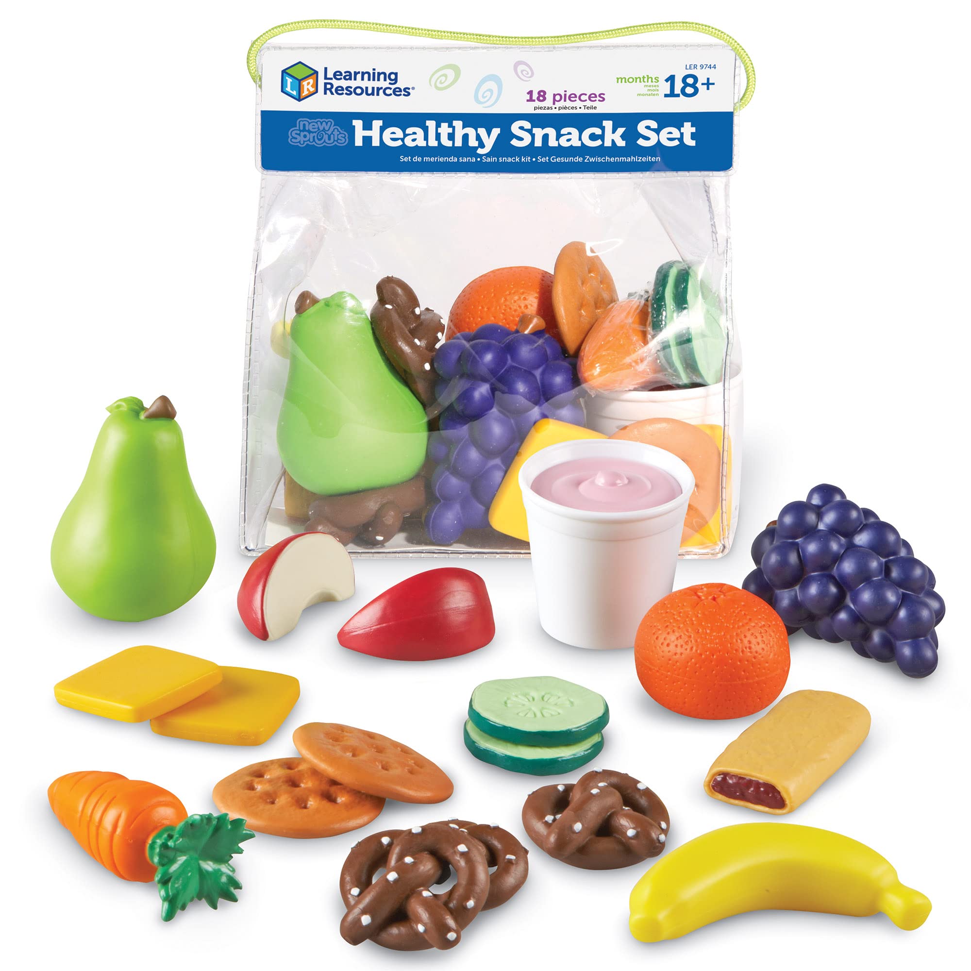 Foto 1 | Pretend Play Food Set Learning Resources New Sprouts 18 Meses O Más - Venta Internacional.